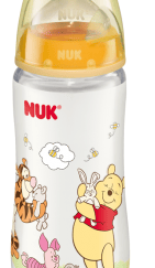 NUK FIRST CHOICE Disney Μπιμπερό πολυπροπυλενίου (PP) 300ml Θηλή σιλικόνης μεγέθους 1 (0-6 μηνών) M (μεσαία οπή) (10.741.370)