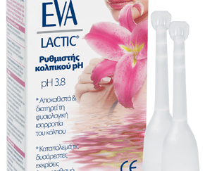 INTERMED EVA Lactic Gel Ρυθμιστής Κολπικού pH - 9 Σωληνάρια χ 5gr