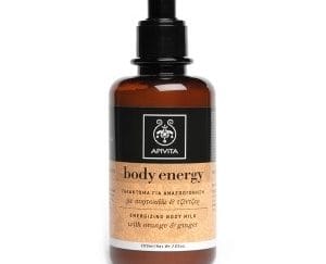 APIVITA Body Energy Γαλάκτωμα Σώματος για Αναζωογόνηση 200ml