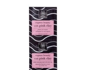 APIVITA Express Beauty with Pink Clay 2x8ml