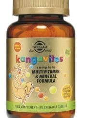 SOLGAR Kangavites Multivitamin & Mineral Formula 60 Chewable Tabs Tropical Flavour