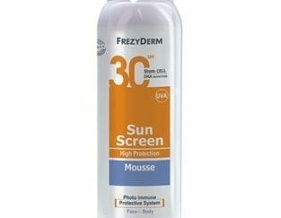 FREZYDERM SUN SCREEN Mousse spf30 150ml