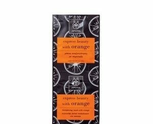 APIVITA Express Beauty Face Mask with Orange 2x8ml