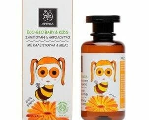 APIVITA ECO-BIO BABY & KIDS Σαμπουάν & Αφρόλουτρο με καλέντουλα & μέλι 200ml