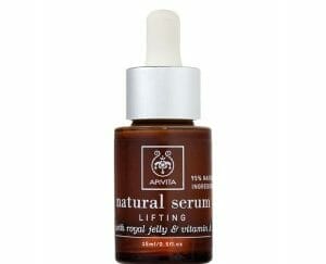 APIVITA NATURAL SERUM Σύσφιξη με βασιλικό πολτό & βιταμίνη Α 15ml