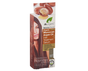 DR.ORGANIC Moroccan Argan Oil Hair Treatment Serum 100ml