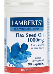 LAMBERTS Flax Seed Oil 1000mg 90Caps
