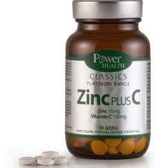 POWER HEALTH Platinum Zinc Plus C 30Tabs