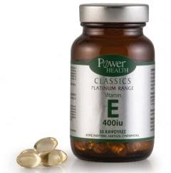 POWER HEALTH Platinum Vitamin E 400 iu 30Caps