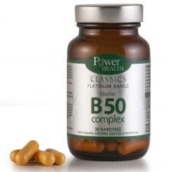 POWER HEALTH Platinum Vitamin B50 Complex 30Caps