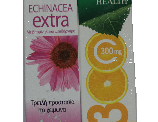 POWER HEALTH Echinacea Extra(20+4)tabs + ΔΩΡΟ Συμπλήρωμα Διατροφής Με Βιταμίνη C 20tabs