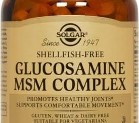 SOLGAR Glucosamine MSM Complex 60tabs