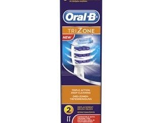 Oral-B Ανταλλακτικές Κεφαλές Trizone 2ΤΜΧ