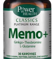 POWER HEALTH PLATINUM Memo+ 30 caps