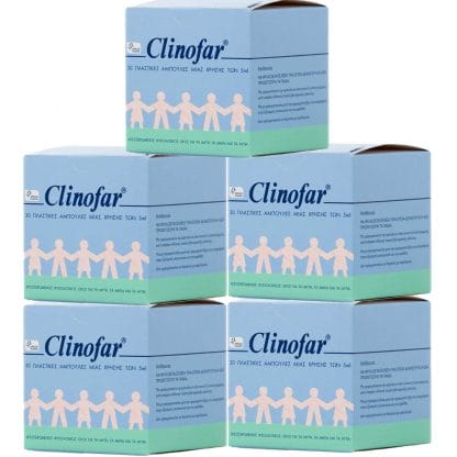 Clinofar Πακέτο Προσφοράς Αποστειρωμένος Φυσιολογικός Ορός σε Αμπούλες 5x(30x5ml)