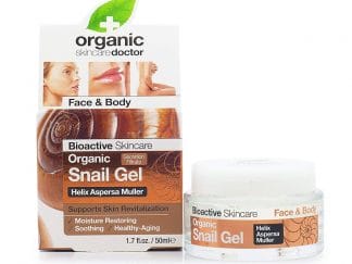 Dr Organic Snail Gel Κρέμα με Φυσικό Έκκριμα Σαλιγκαριού για Μείωση Ατελειών & Ρυτίδων 50ml