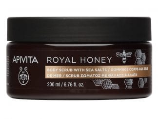 Apivita Royal Honey Body Scrub Σώματος με Θαλάσσια Άλατα & Μέλι για Τόνωση & Αναζωογόνηση 200ml
