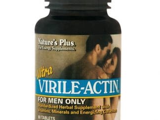 Nature's Plus Ultra Virile-Actin Συμπλήρωμα Διατροφής για Τόνωση του Ανδρικού Οργανισμού & Ενίσχυση της Ερωτικής Διάθεσης 60Tabs