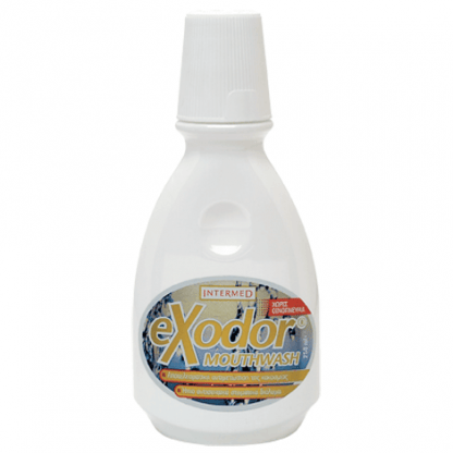 Intermed Exodor Mouthwash Ήπιο Αντισηπτικό Στοματικό Διάλυμα για την Αντιμετώπιση της Κακοσμίας 250ml