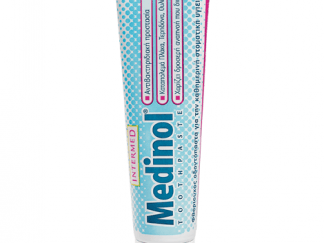 Intermed Medinol Toothpaste Φθοριούχος Οδοντόκρεμα για Ανακούφιση & Προστασία της Οδοντικής Υπερευαισθησίας 100ml