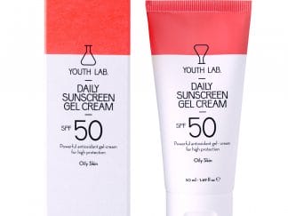 Youth Lab Daily Sunscreen Gel Cream Spf50 Oily Skin, Έγχρωμη Αντηλιακή Κρέμα για Λιπαρές Επιδερμίδες 50ml