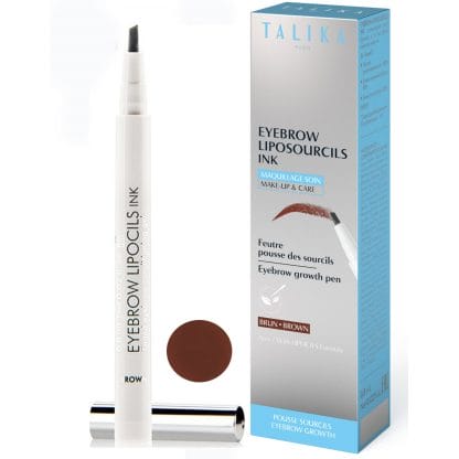 Talika Eye Brow Liposourcils Ink Brun/Brown Στυλό για τη Θρέψη & το Make Up των Φρυδιών Απόχρωση Καφέ 0.8ml