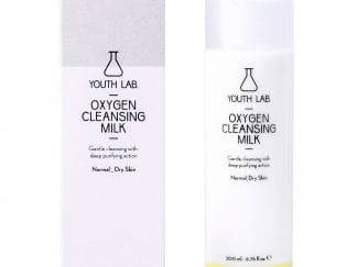 Youth Lab Oxygen Cleansing Milk for Normal Dry Skin Απαλό Γαλάκτωμα Προσώπου με Βαθιά Καθαριστική - Εξυγιαντική Δράση 200ml