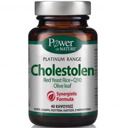 Power Health Platinum Cholestolen Συμπλήρωμα Διατροφής, Μοναδική Φόρμουλα για τη Μείωση & Διατήρηση της Χοληστερίνης 40caps