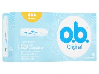 O.b Original Normal Ταμπόν για Ημέρες με Μικρή Έως Μέτρια Ροή 16 Τεμάχια