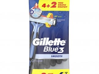 Gillette Blue 3 Ξυραφάκια Μιας Χρήσης 4+2 Δώρο