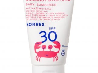 Korres Coconut & Almond Baby Sunscreen Emulsion Spf30 Βρεφικό Αντηλιακό Γαλάκτωμα με Ένα Μόνο Φυσικό Φίλτρο 100ml