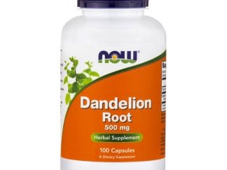 Now Foods Dandelion Root 500mg Συμπλήρωμα Διατροφής από Πικραλίδα για την Αποτοξίνωση του Ήπατος 100 Caps