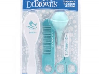 Dr Brown's Baby Care Kit Σετ Βρεφικής Περιποίησης που Περιλαμβάνει Βούρτσα, Χτένα, Ψαλιδάκι & Ρινικό Αποφρακτήρα HG029