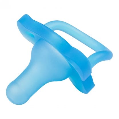 Dr. Brown's Happy Paci Πρωτοποριακή Πιπίλα Όλο Σιλικόνη για την Περίοδο της Οδοντοφυΐας, Χρώμα Μπλε 0m+ Μηνών PS11008
