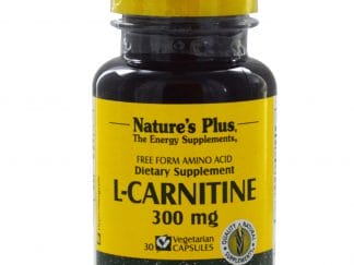 Nature's Plus L Carnitine 300mg Συμπλήρωμα Καρνιτίνης 30caps