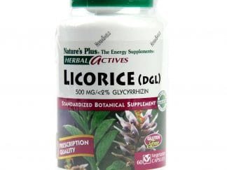 Nature's Plus Licorice (DGL) 500 mg Συμπλήρωμα Διατροφής με Εκχύλισμα Licorice με Αντιοξειδωτικές Ιδιότητες 60caps