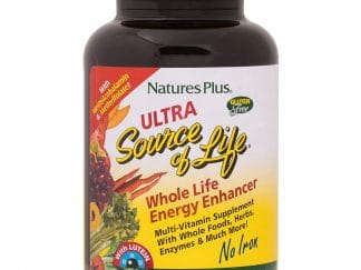 Nature's Plus Ultra Source Of Life No Iron Συμπλήρωμα Διατροφής για Τόνωση & Ενέργεια του Οργανισμού (Χωρις Σίδηρο) 30tabs