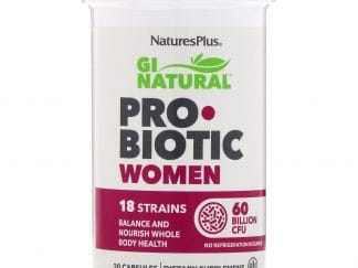 Natures Plus Gi Natural Probiotic Women Συμπλήρωμα Προβιοτικών για την Σωστή Λειτουργία του Γυναικείου Οργανισμού 30caps