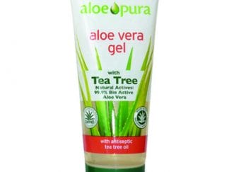Optima Organic Aloe Vera Gel with Tea Tree 200ml