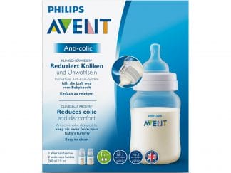 Avent Anti-Colic Μπιμπερό Πολυπροπυλενίου Κατά των Κολικών Χωρίς BPA 260ml 2τμχ SCF813/27