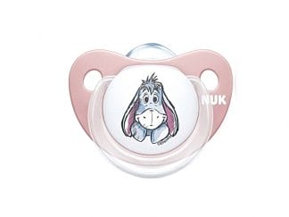 Nuk Disney Baby Winnie The Pooh Πιπίλα Σιλικόνης 0-6m 1 Τεμάχιο - ροζ