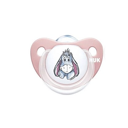 Nuk Disney Baby Winnie The Pooh Πιπίλα Σιλικόνης 0-6m 1 Τεμάχιο - ροζ