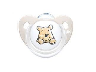 Nuk Disney Baby Winnie The Pooh Πιπίλα Σιλικόνης 0-6m 1 Τεμάχιο - γκρι