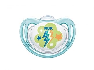 Nuk Freestyle Πιπίλα Σιλικόνης 1 Τεμάχιο - 0-6 Μηνών Γαλάζια