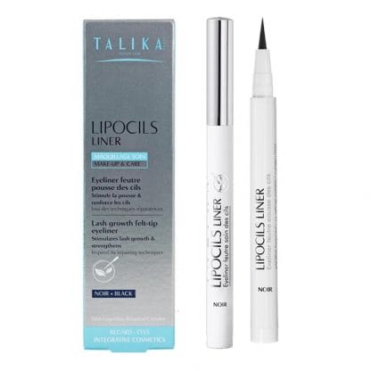Talika Lipocils Liner Lash Growth Felt-tip Black Eyeliner σε Μαύρο Χρώμα για Θρέψη Βλεφαρίδων 0.8ml