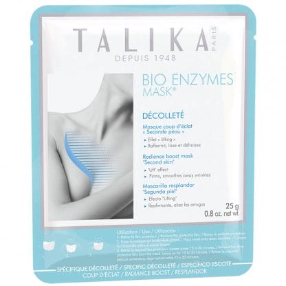 Talika Bio Enzymes Decollete Radiance Boost Mask Συσφικτική Μάσκα για την Περιοχή του Ντεκολτέ 25gr
