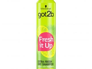 Schwarzkopf Got2b Dry Shampoo Instant Refresh Extra Fresh Ξηρό Σαμπουάν για Καθαρισμό, Άμεσο Φρεσκάρισμα & Φρεσκάδα 200ml