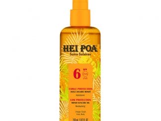 Hei Poa Soins Solaire Monoi Dry Oil Spf6 Tiare Spray Ξηρό Λάδι Monoi Χαμηλής Αντηλιακής Προστασία για Πρόσωπο & Σώμα 150ml