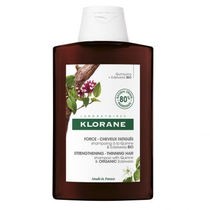 Klorane Travel Size Strengthening & Revitalizing Shampoo Quinine Σαμπουάν με Κινίνη για Τόνωση & Δύναμη στα Αδύναμα Μαλλιά 100ml