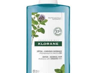 Klorane Anti-Pollution Detox Shampoo Σαμπουάν Αποτοξίνωσης από την Ρύπανση με Υδάτινη Μέντα 400ml